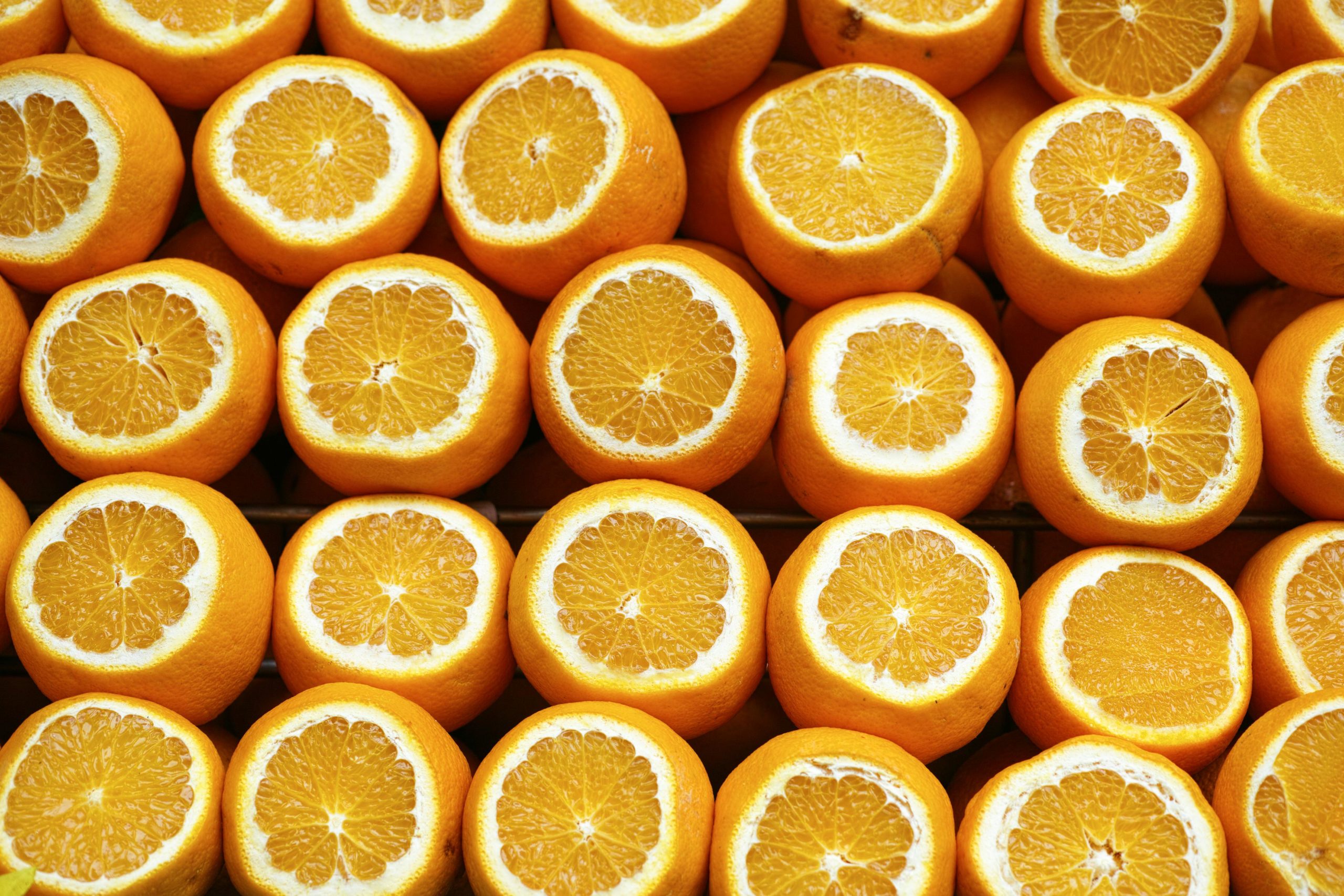 Geschnittene Orangen