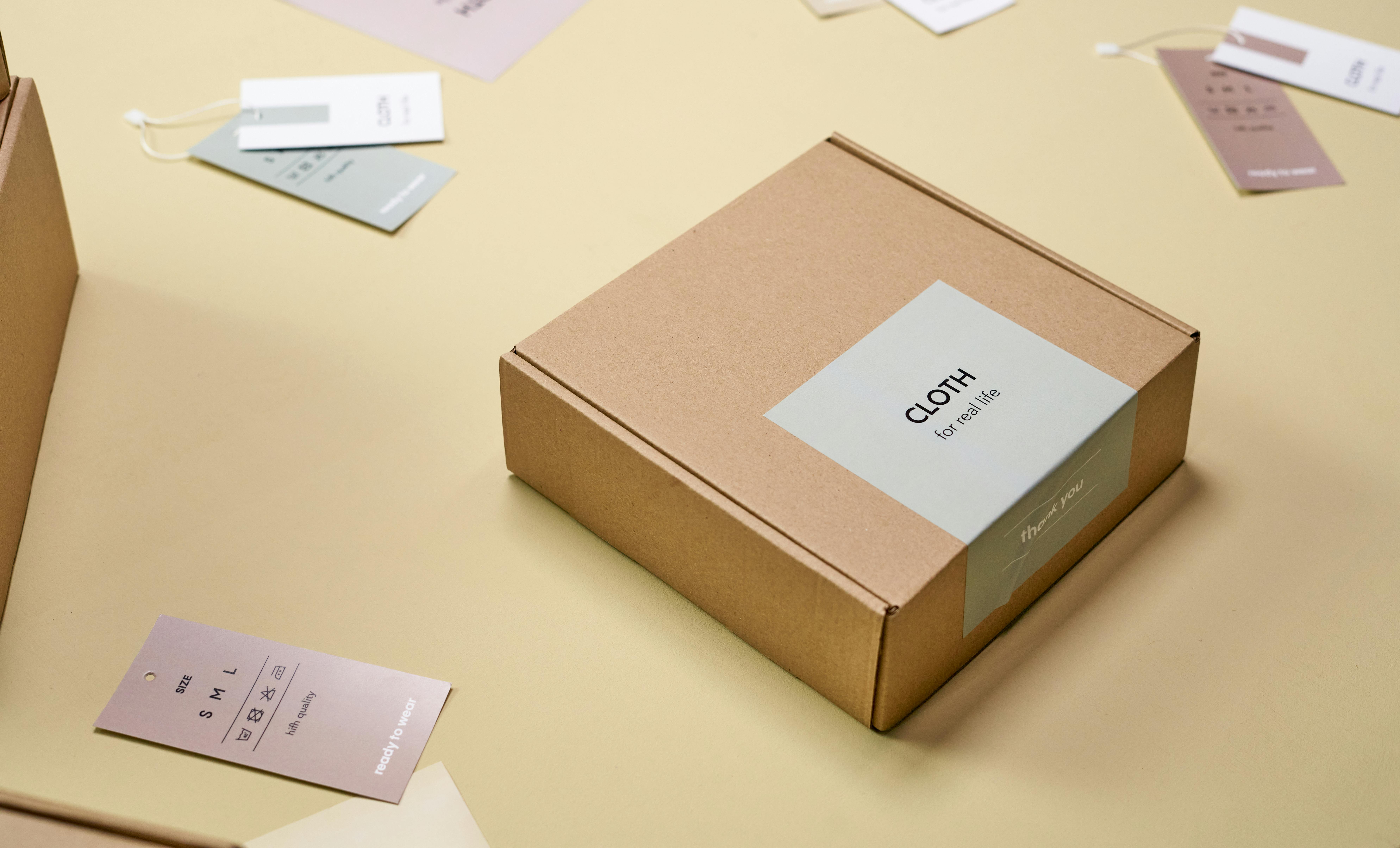 Kostenloses Stock Foto zu pappkarton, produkt, verpackung