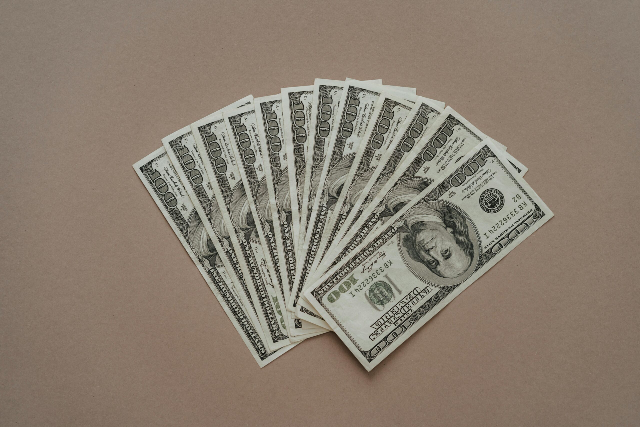 Kostenloses Stock Foto zu 100 dollar, bankwesen, benjamin franklin